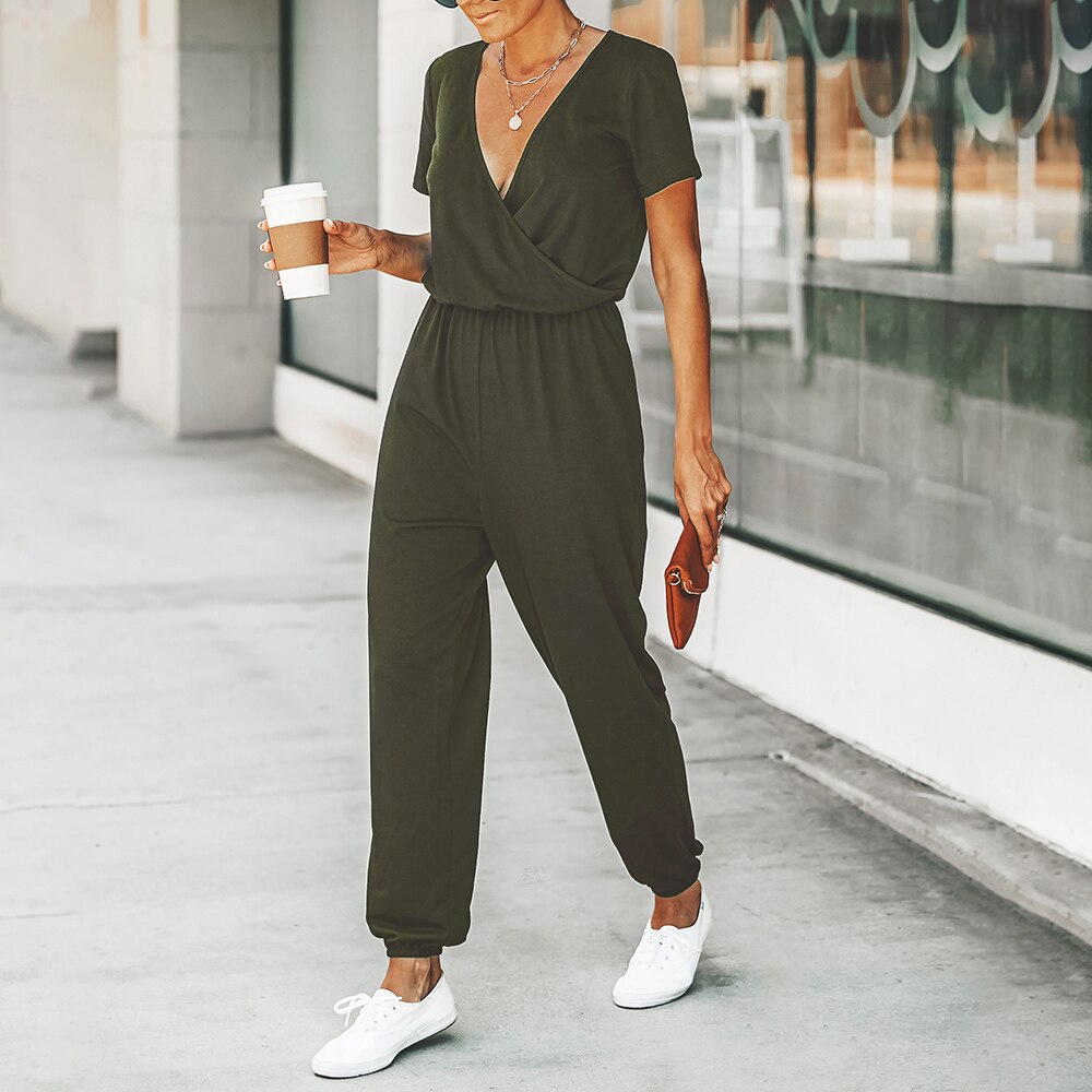 Jumpsuit For Woman Casual Long Jogger Overalls 2023™