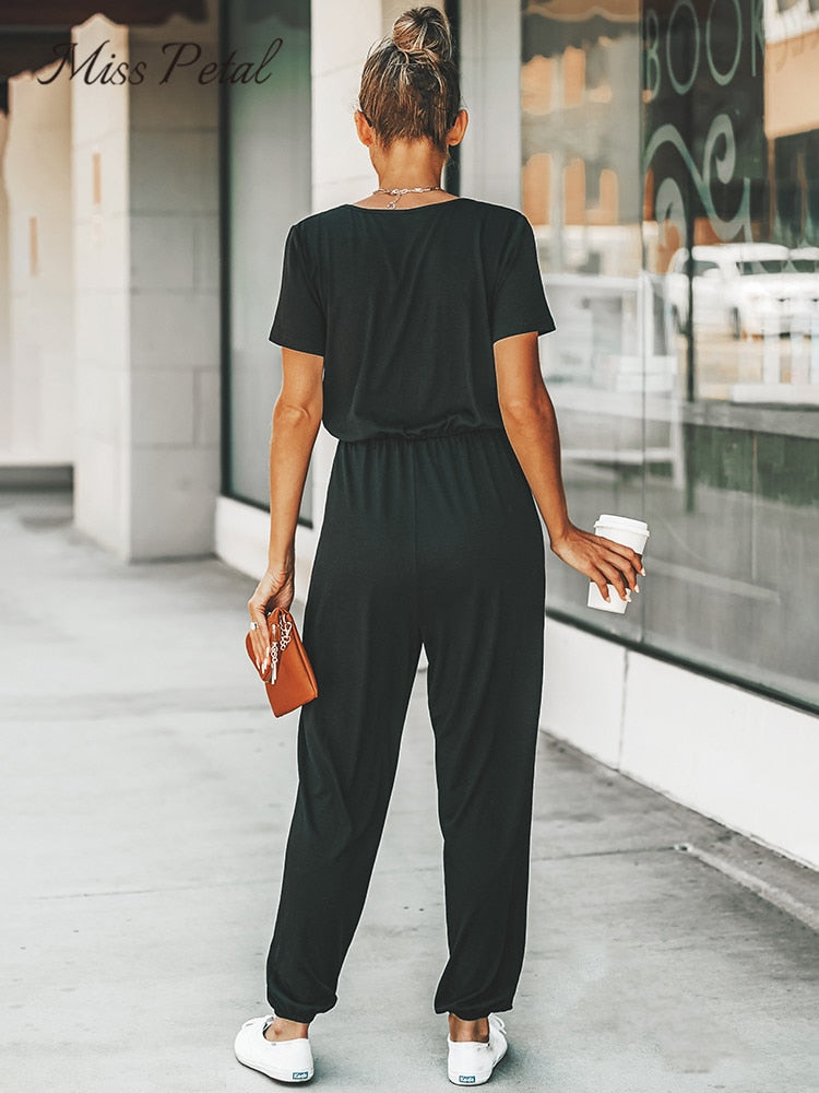 Jumpsuit For Woman Casual Long Jogger Overalls 2023™