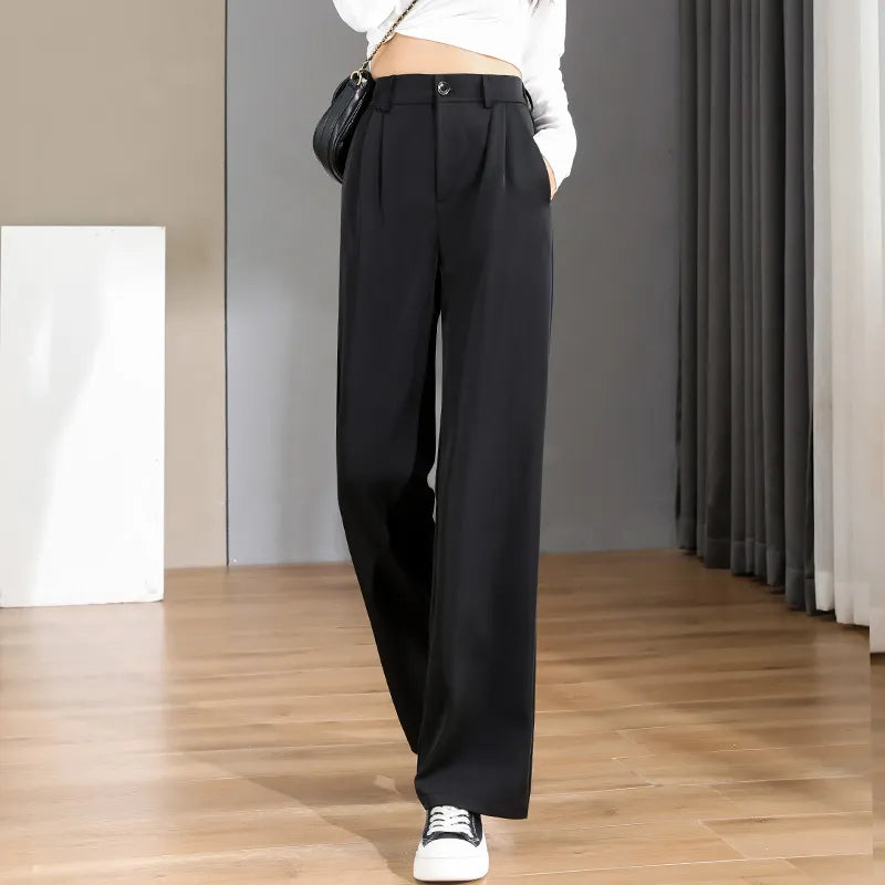 Ladies Trousers Baggy Spring/Summer/Autumn Wide Leg Female  2023™