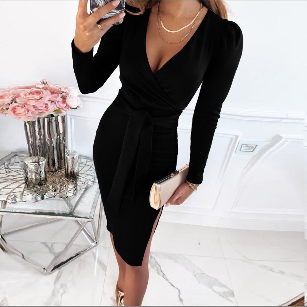 Elegant Sexy Office Lady Dresses For Women 2023 ™
