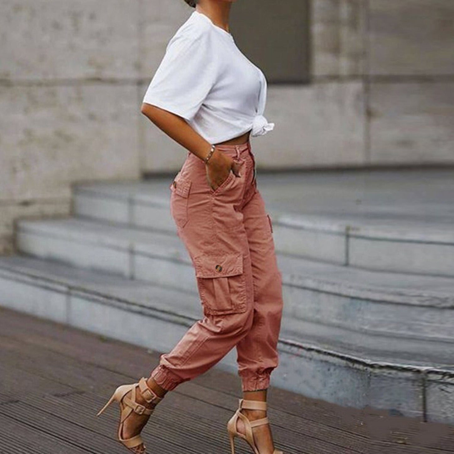 Vintage Cargo Pants Women Baggy Jeans Fashion 2023™