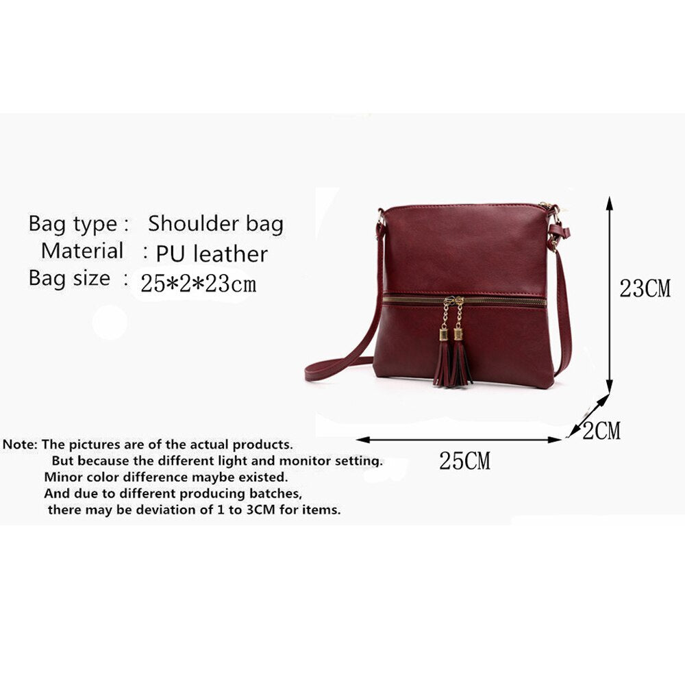 Damen Umhängetasche Vintage Messenger Bag 2023™