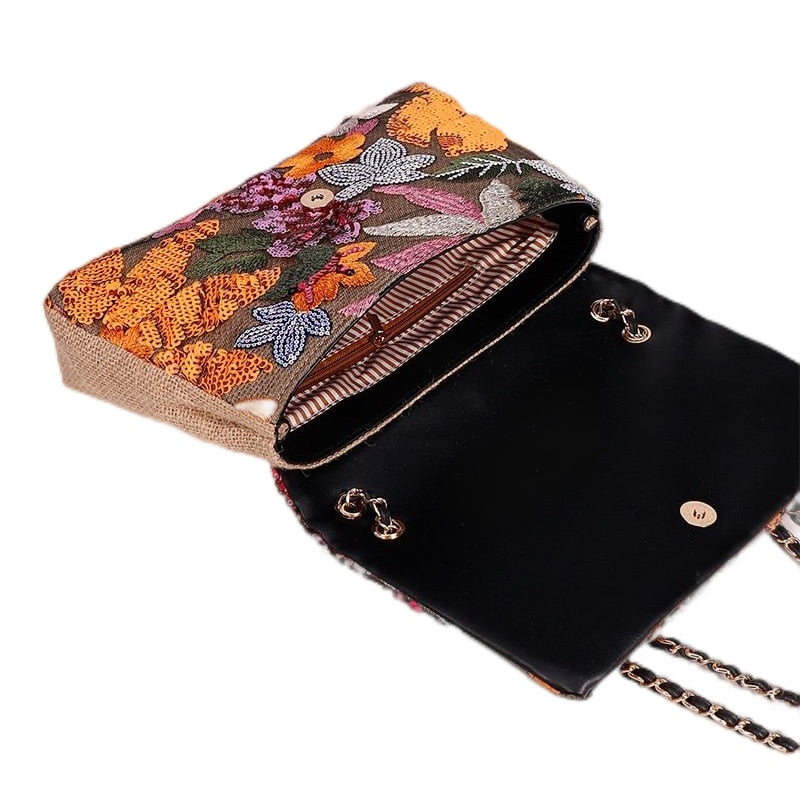 New Hand-made Embroidery Shoulder Crossbody Bag 2023™