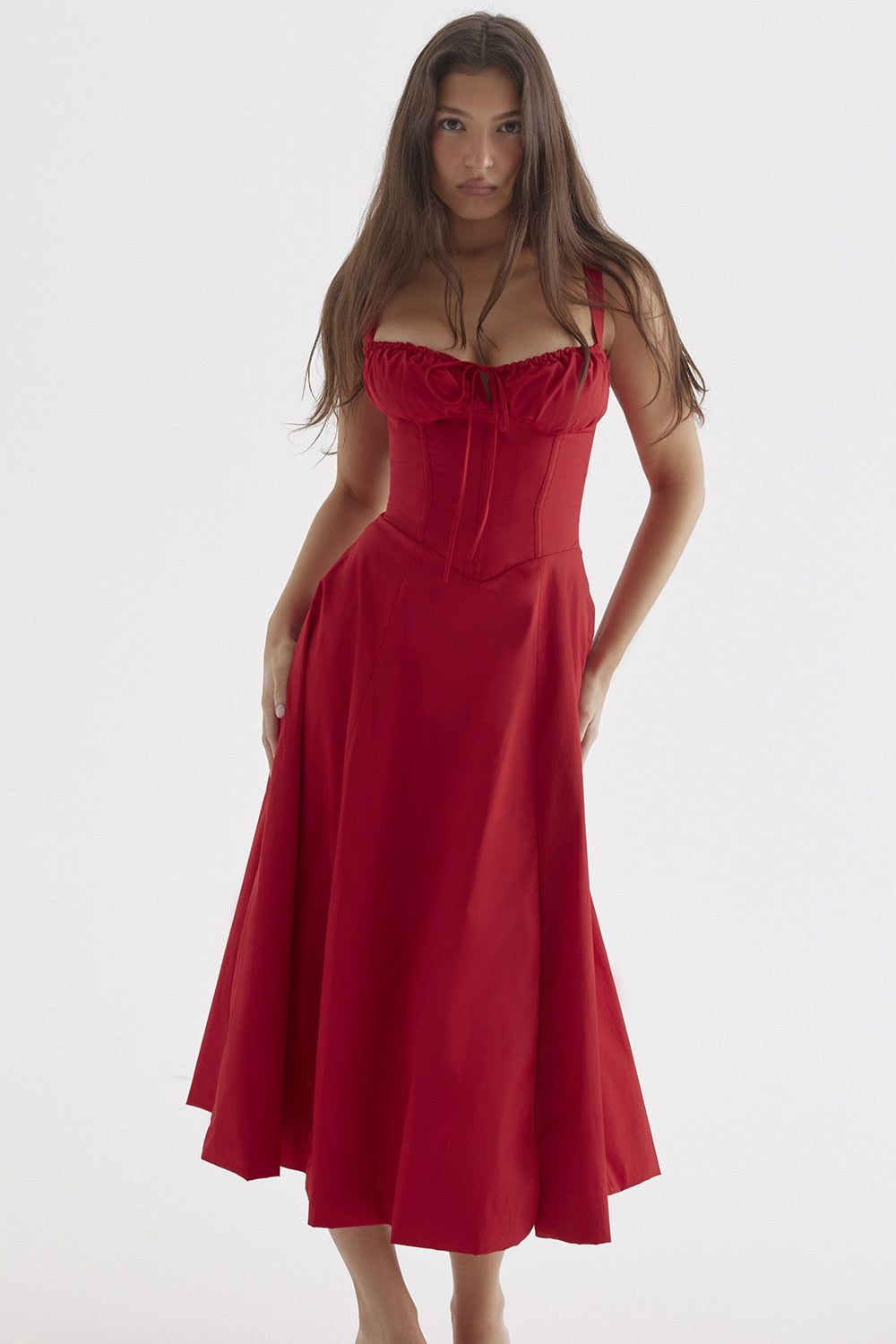 Women Elegant Sexy Slim Backless  Dress Fashion 2023™