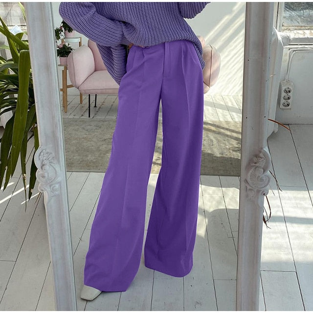 2023 Printemps Femmes Taille Haute Large Leg2023™