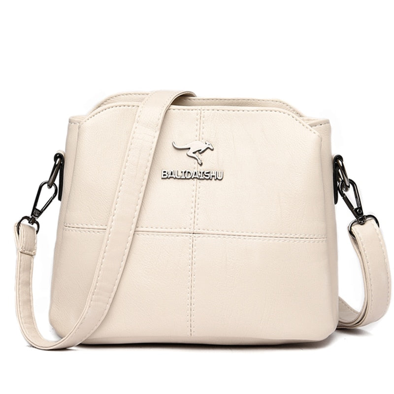 Weiße kleine Taschen Damen Messenger Bag 2023™