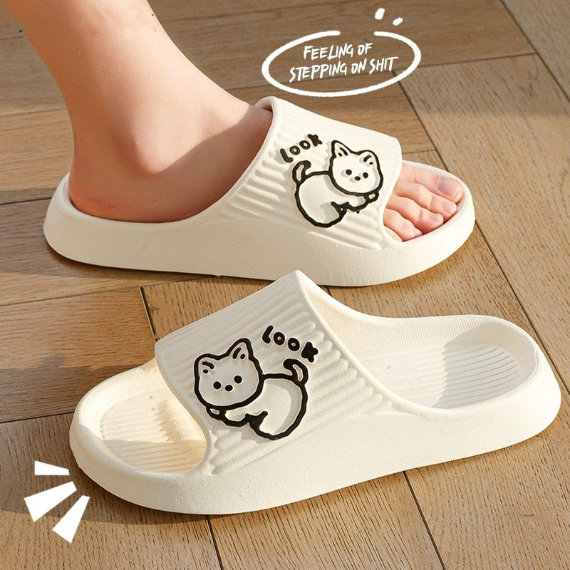 Women Slippers Non-Slip Home Cat Cartoon 2023™